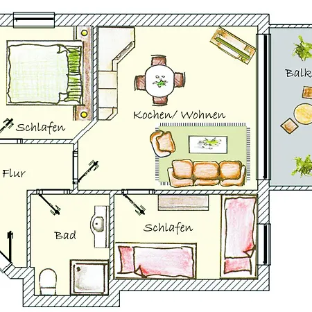 Brise Seestern App 03 Appartement Heringsdorf (Usedom)
